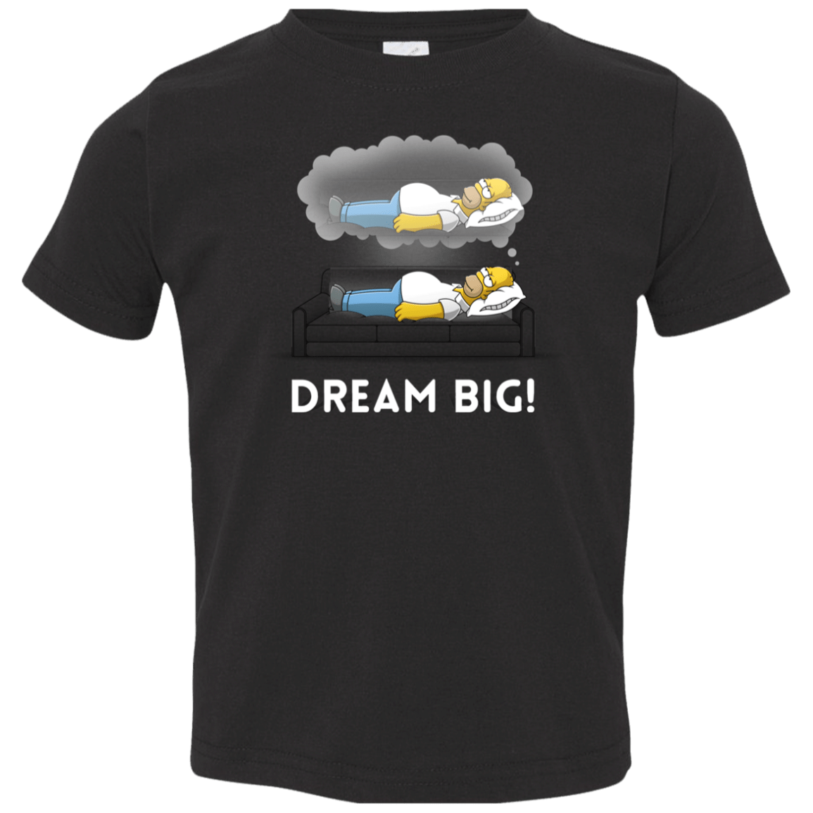 T-Shirts Black / 2T Dream Big! Toddler Premium T-Shirt