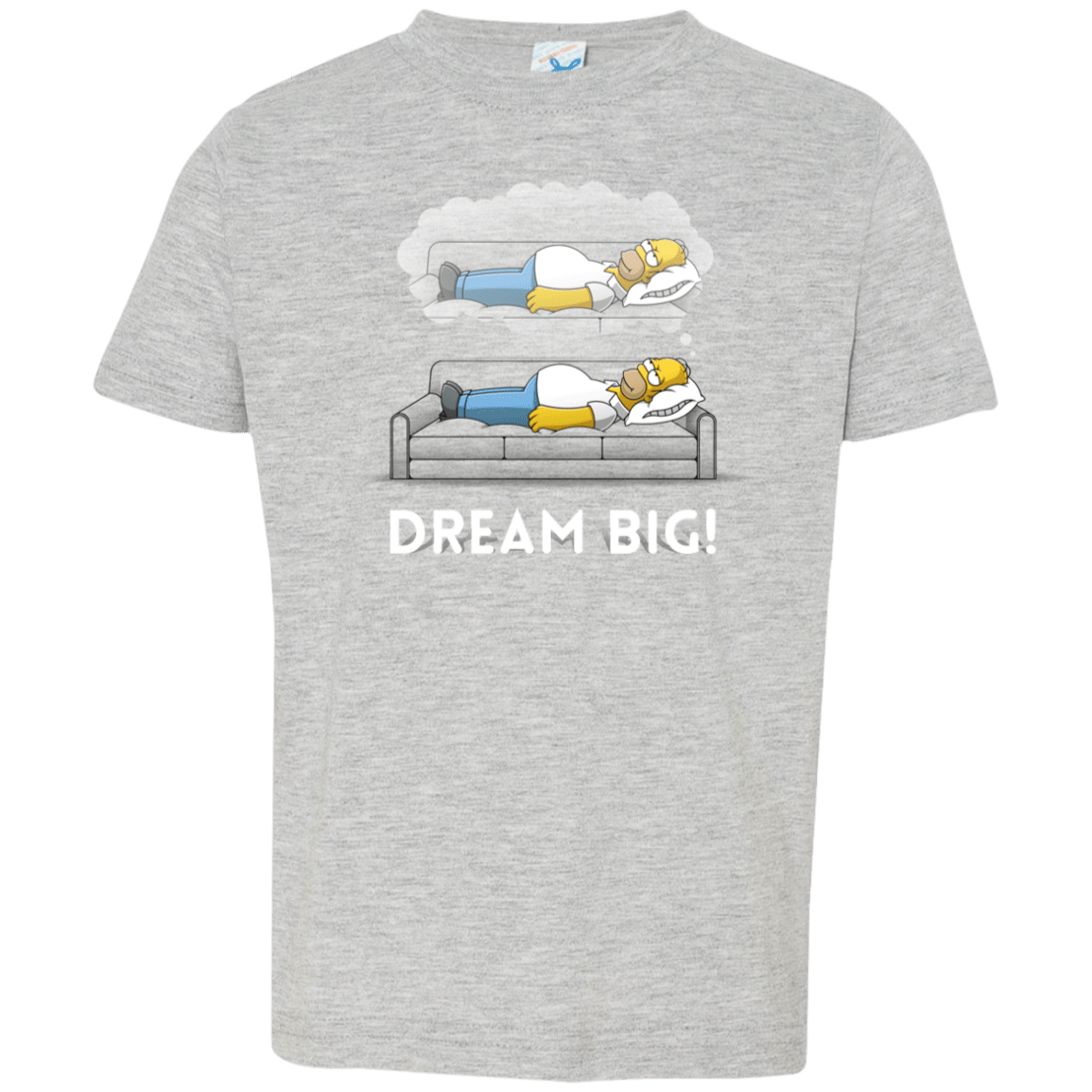 T-Shirts Heather Grey / 2T Dream Big! Toddler Premium T-Shirt