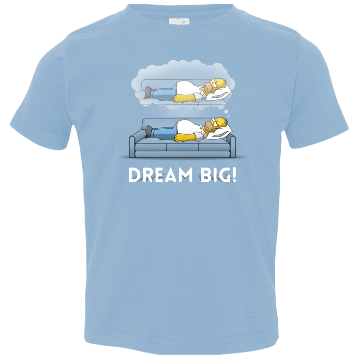 T-Shirts Light Blue / 2T Dream Big! Toddler Premium T-Shirt