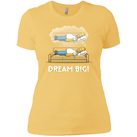 T-Shirts Banana Cream/ / X-Small Dream Big! Women's Premium T-Shirt