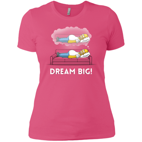 T-Shirts Hot Pink / X-Small Dream Big! Women's Premium T-Shirt
