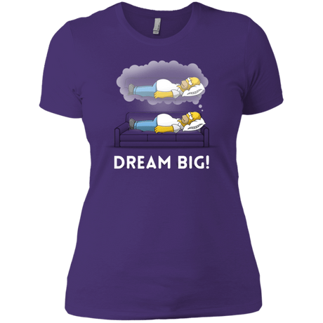 T-Shirts Purple Rush/ / X-Small Dream Big! Women's Premium T-Shirt