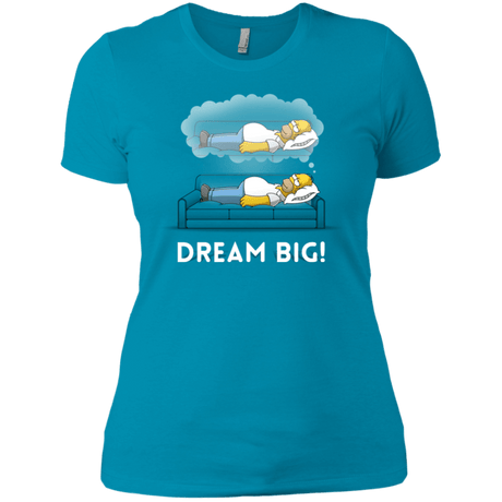 T-Shirts Turquoise / X-Small Dream Big! Women's Premium T-Shirt