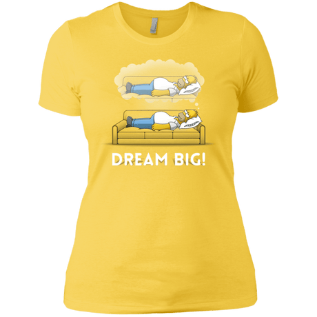 T-Shirts Vibrant Yellow / X-Small Dream Big! Women's Premium T-Shirt