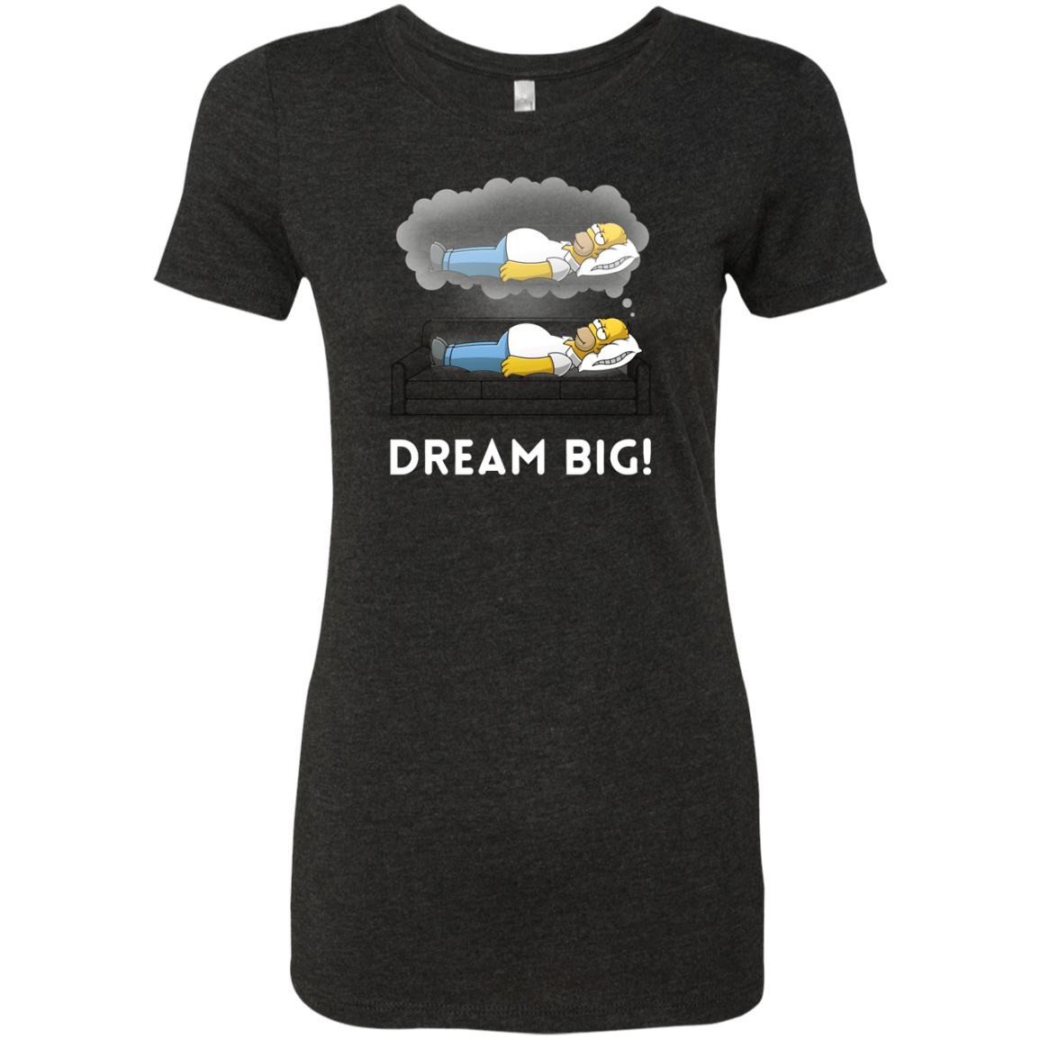 T-Shirts Vintage Black / S Dream Big! Women's Triblend T-Shirt