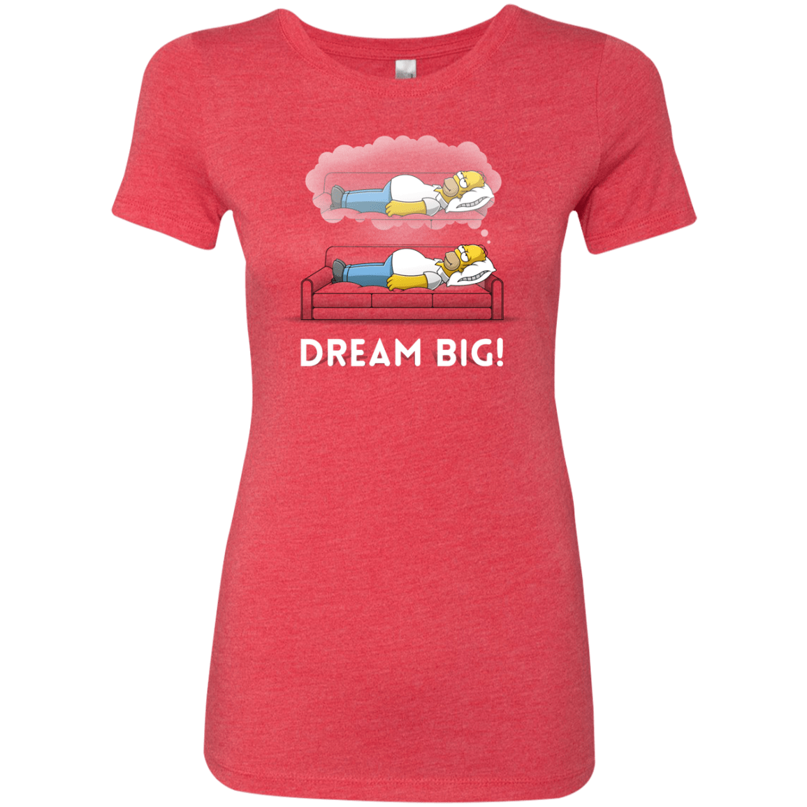 T-Shirts Vintage Red / S Dream Big! Women's Triblend T-Shirt