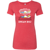 T-Shirts Vintage Red / S Dream Big! Women's Triblend T-Shirt