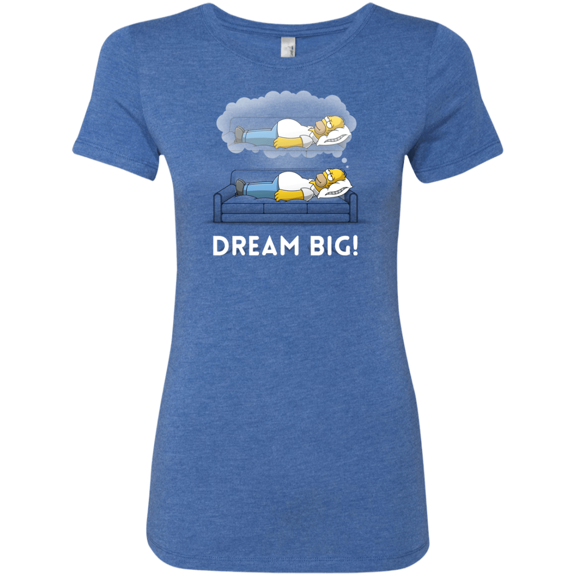 T-Shirts Vintage Royal / S Dream Big! Women's Triblend T-Shirt