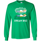 T-Shirts Irish Green / YS Dream Big! Youth Long Sleeve T-Shirt