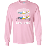 T-Shirts Light Pink / YS Dream Big! Youth Long Sleeve T-Shirt