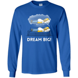 T-Shirts Royal / YS Dream Big! Youth Long Sleeve T-Shirt