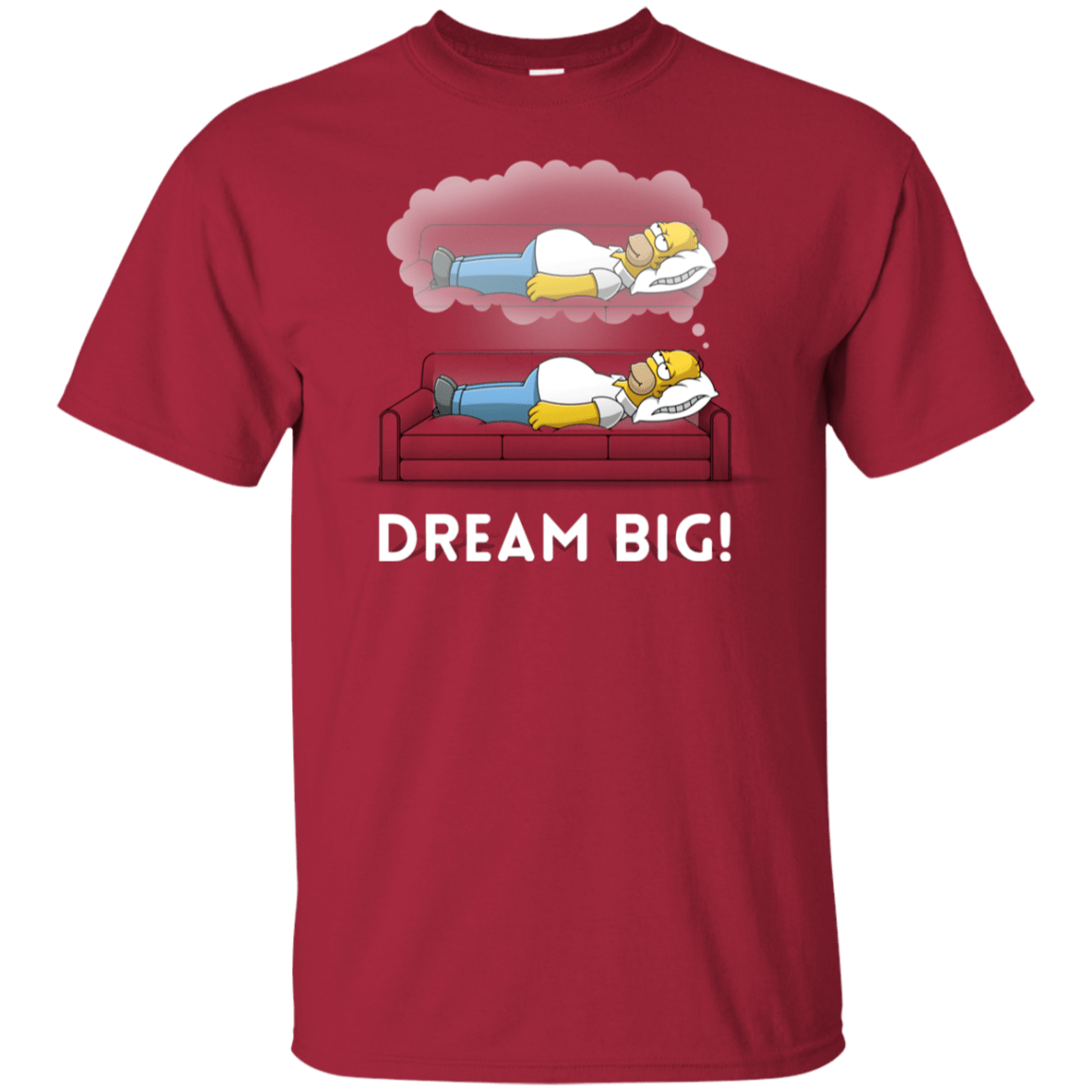 T-Shirts Cardinal / YXS Dream Big! Youth T-Shirt