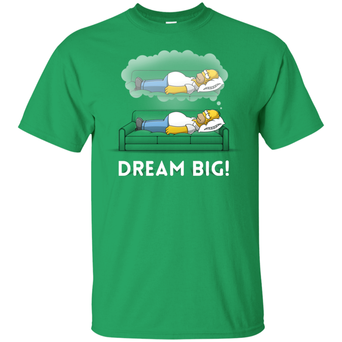 T-Shirts Irish Green / YXS Dream Big! Youth T-Shirt