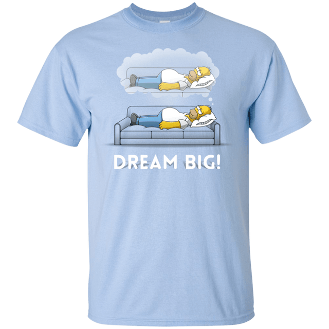 T-Shirts Light Blue / YXS Dream Big! Youth T-Shirt