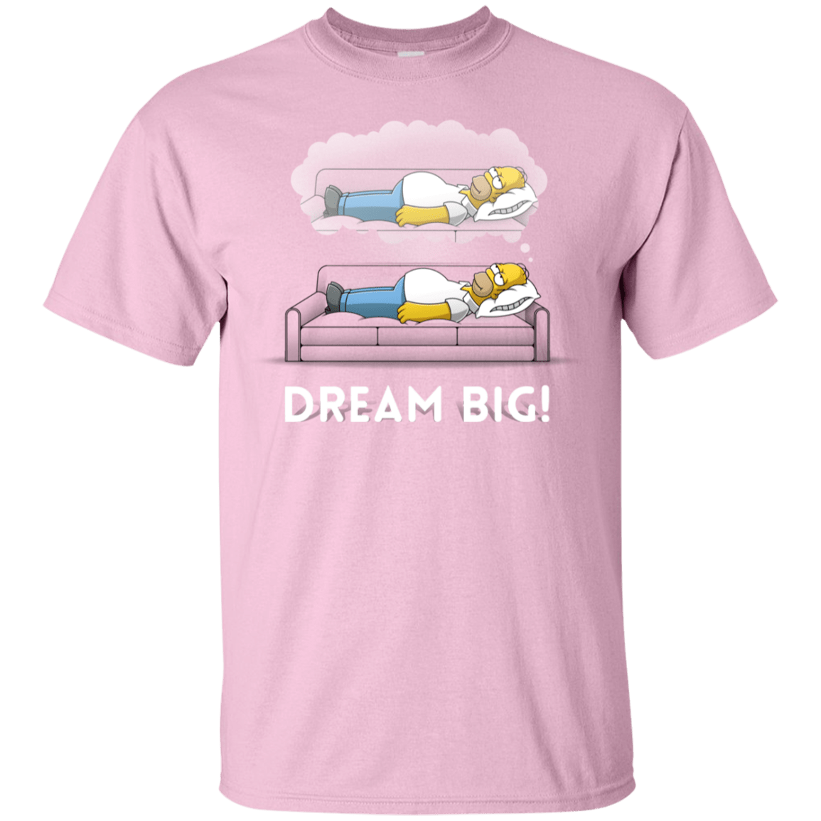 T-Shirts Light Pink / YXS Dream Big! Youth T-Shirt