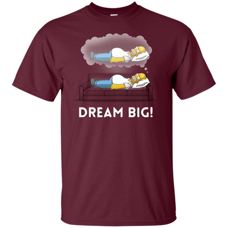 T-Shirts Maroon / YXS Dream Big! Youth T-Shirt