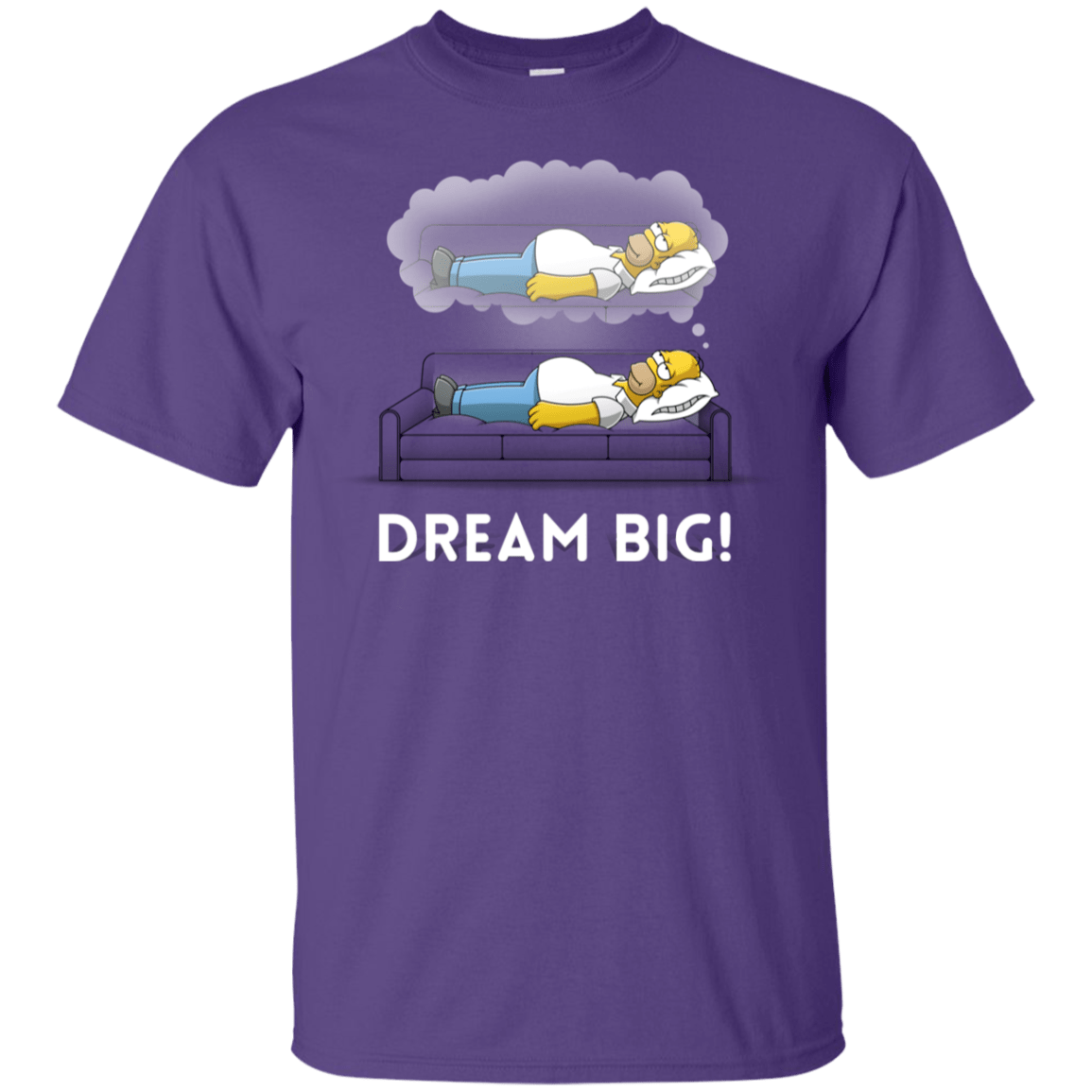 T-Shirts Purple / YXS Dream Big! Youth T-Shirt