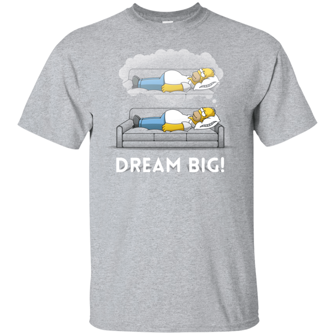 T-Shirts Sport Grey / YXS Dream Big! Youth T-Shirt