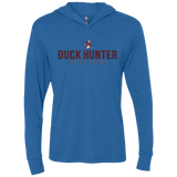 T-Shirts Vintage Royal / X-Small Duck hunter Triblend Long Sleeve Hoodie Tee