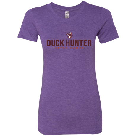 T-Shirts Purple Rush / Small Duck hunter Women's Triblend T-Shirt