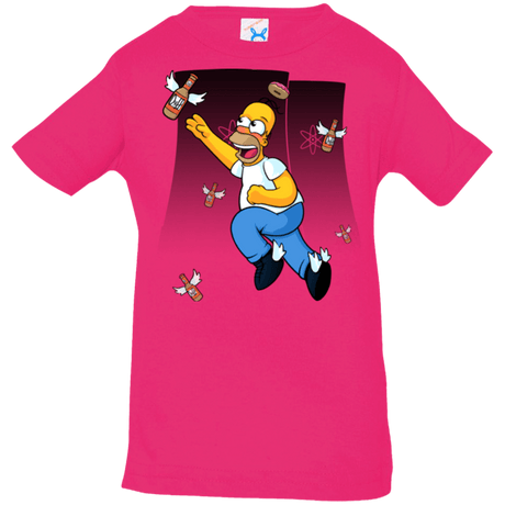 T-Shirts Hot Pink / 6 Months Duff Gives Wings Infant Premium T-Shirt