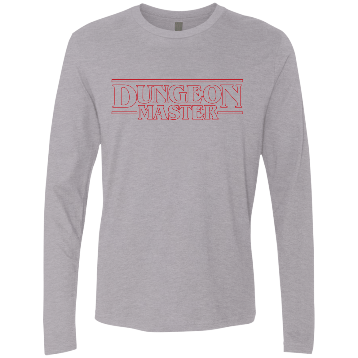 T-Shirts Heather Grey / Small Dungeon Master Men's Premium Long Sleeve