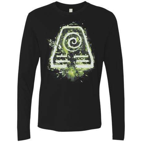 T-Shirts Black / Small Earth Tribe Men's Premium Long Sleeve
