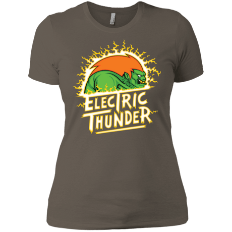 T-Shirts Warm Grey / X-Small Electric Thunder Women's Premium T-Shirt