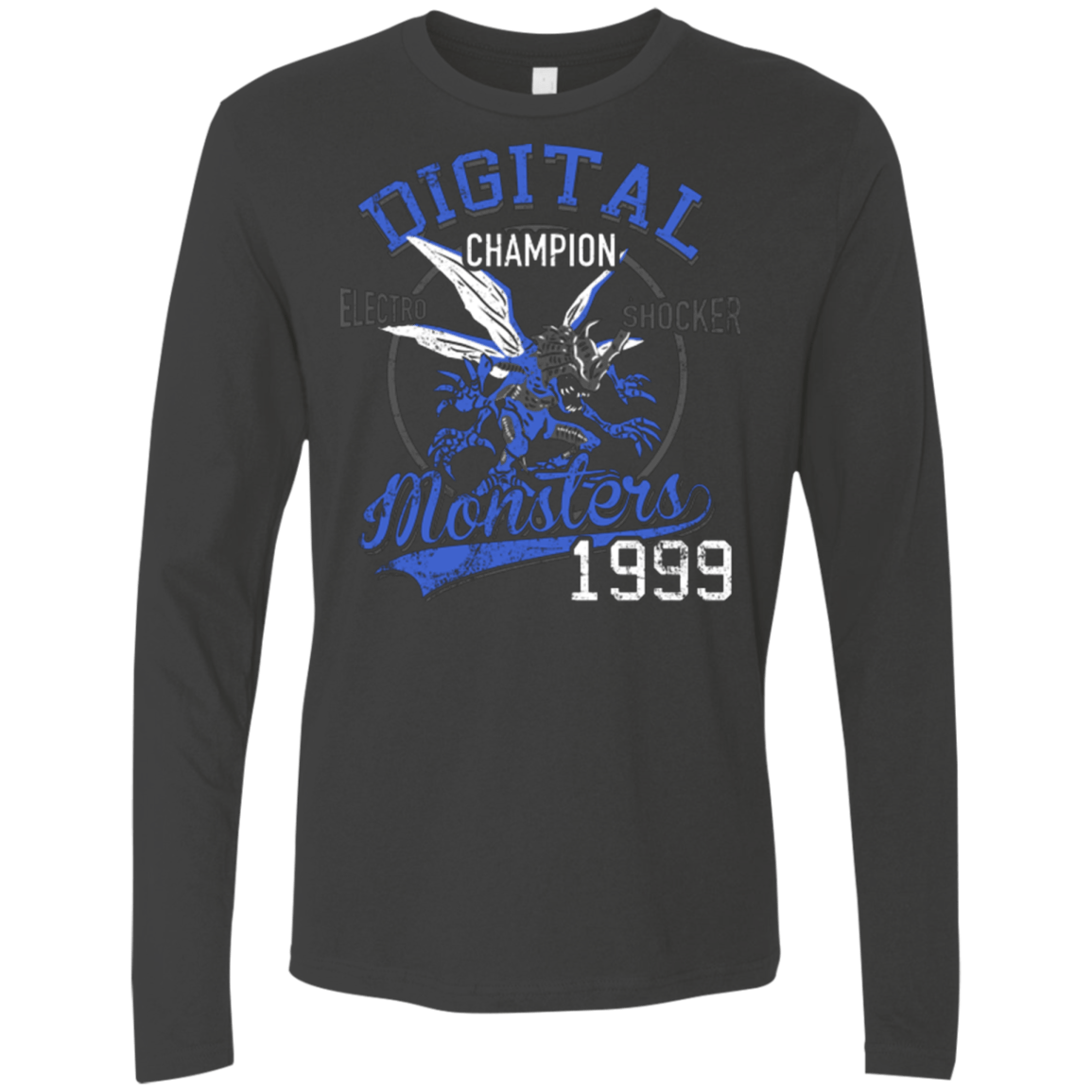 T-Shirts Heavy Metal / Small Electro Shocker Men's Premium Long Sleeve
