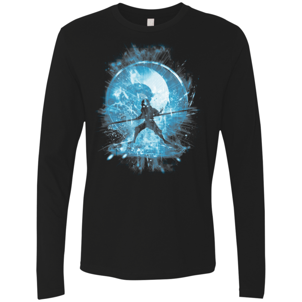 T-Shirts Black / Small Elemental Storm Men's Premium Long Sleeve