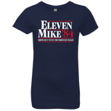 T-Shirts Midnight Navy / YXS Eleven Mike 84 - Should I Stay or Should Eggo Girls Premium T-Shirt