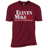 T-Shirts Cardinal / X-Small Eleven Mike 84 - Should I Stay or Should Eggo Men's Premium T-Shirt