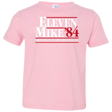 T-Shirts Pink / 2T Eleven Mike 84 - Should I Stay or Should Eggo Toddler Premium T-Shirt