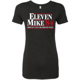 T-Shirts Vintage Black / Small Eleven Mike 84 - Should I Stay or Should Eggo Women's Triblend T-Shirt