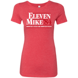 T-Shirts Vintage Red / Small Eleven Mike 84 - Should I Stay or Should Eggo Women's Triblend T-Shirt