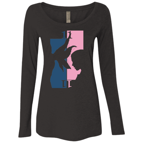 T-Shirts Vintage Black / Small Eleven Mirror Women's Triblend Long Sleeve Shirt