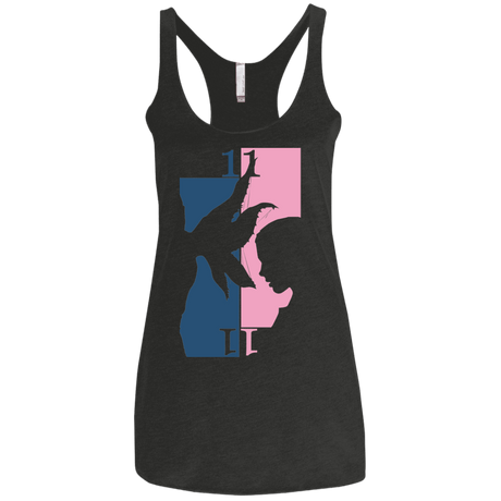 T-Shirts Vintage Black / X-Small Eleven Mirror Women's Triblend Racerback Tank
