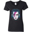 T-Shirts Black / S Eleven Space Women's V-Neck T-Shirt