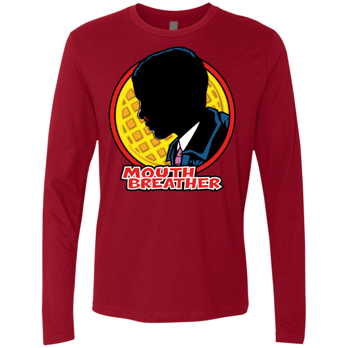 T-Shirts Cardinal / S Eleven Tracy Logo Men's Premium Long Sleeve