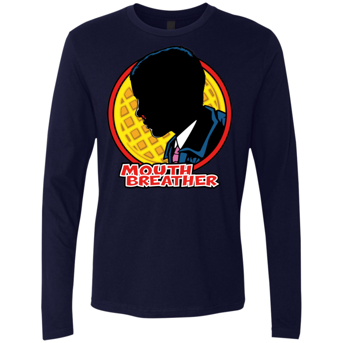 T-Shirts Midnight Navy / S Eleven Tracy Logo Men's Premium Long Sleeve