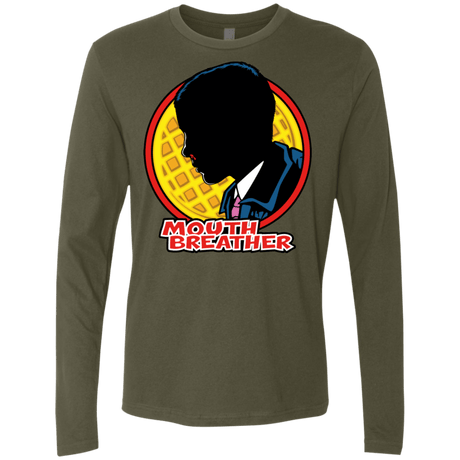 T-Shirts Military Green / S Eleven Tracy Logo Men's Premium Long Sleeve