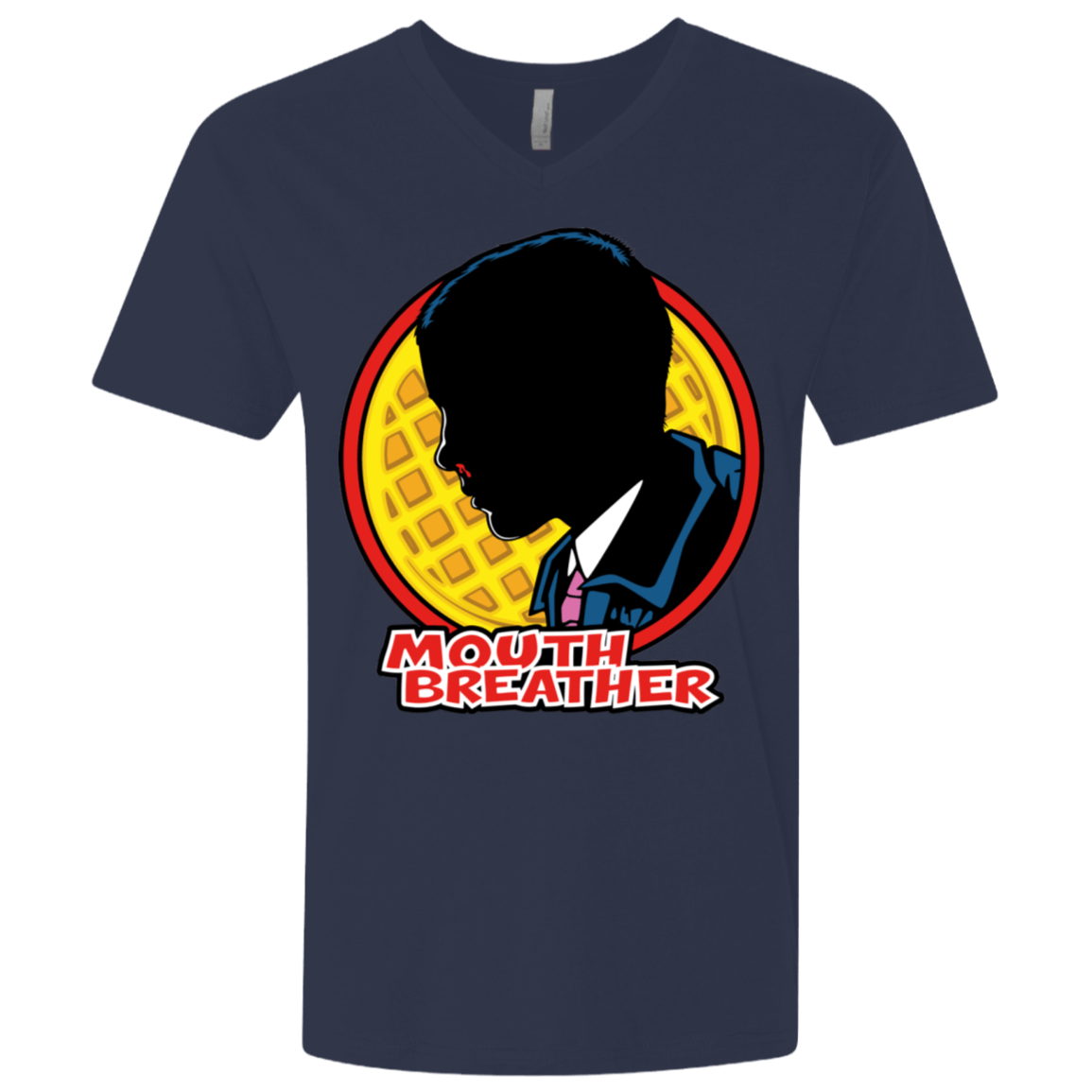 T-Shirts Midnight Navy / X-Small Eleven Tracy Logo Men's Premium V-Neck