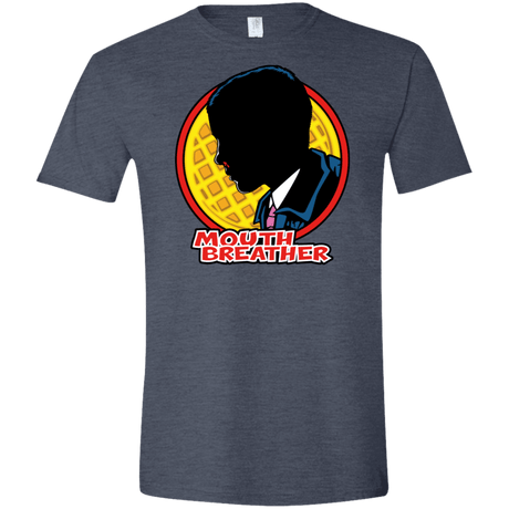 T-Shirts Heather Navy / S Eleven Tracy Logo Men's Semi-Fitted Softstyle