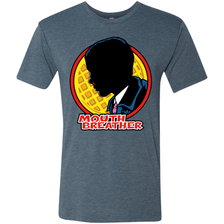 T-Shirts Indigo / S Eleven Tracy Logo Men's Triblend T-Shirt