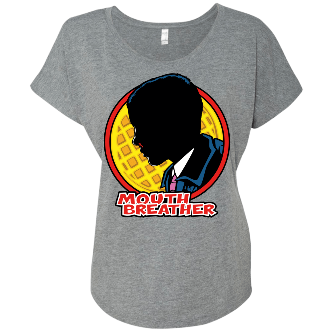 T-Shirts Premium Heather / X-Small Eleven Tracy Logo Triblend Dolman Sleeve