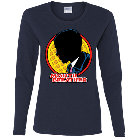 T-Shirts Navy / S Eleven Tracy Logo Women's Long Sleeve T-Shirt