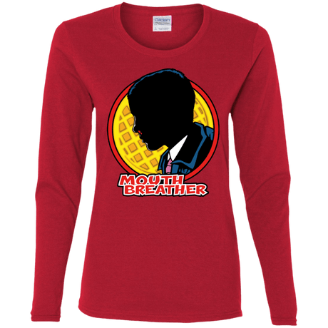 T-Shirts Red / S Eleven Tracy Logo Women's Long Sleeve T-Shirt