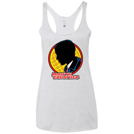 T-Shirts Heather White / X-Small Eleven Tracy Logo Women's Triblend Racerback Tank