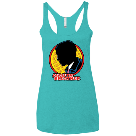 T-Shirts Tahiti Blue / X-Small Eleven Tracy Logo Women's Triblend Racerback Tank