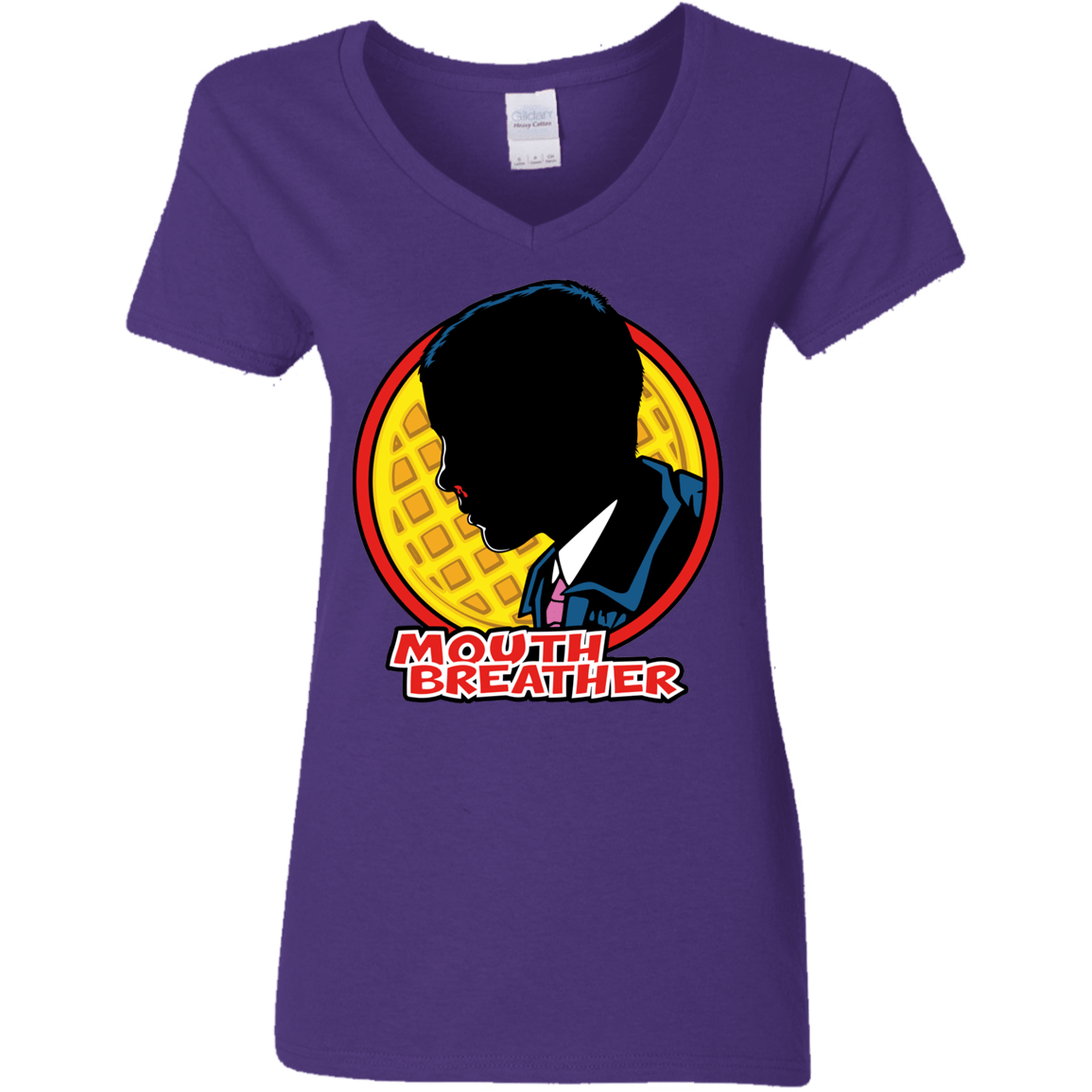 T-Shirts Purple / S Eleven Tracy Logo Women's V-Neck T-Shirt